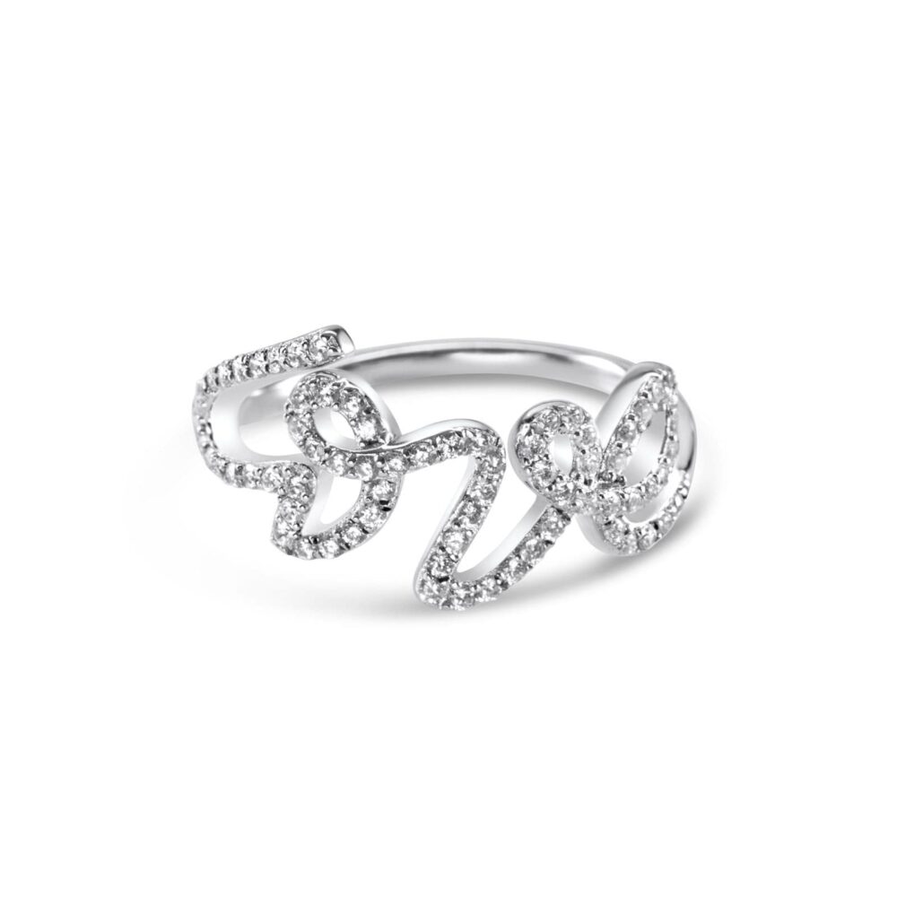 Alternative view of Anello Fedina Love